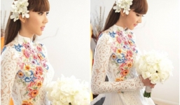 Mặc áo dài thật đẹp cho ngày ăn hỏi